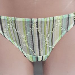 Стринги 07040G салатовый